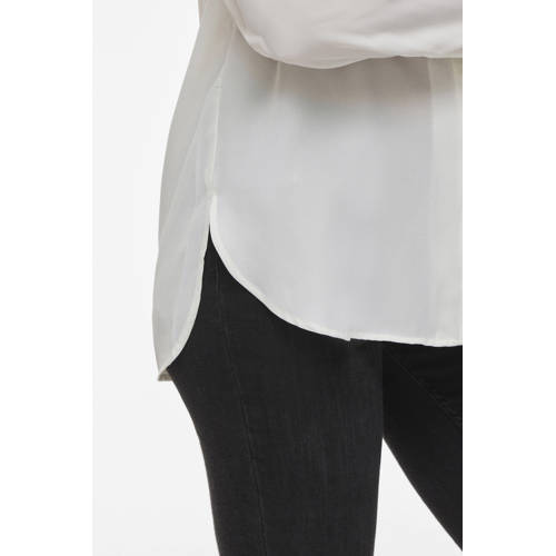 VILA blouse VILUCY wit afbeelding