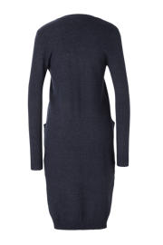 thumbnail: VILA gemêleerd gebreid vest VIRIL donkerblauw