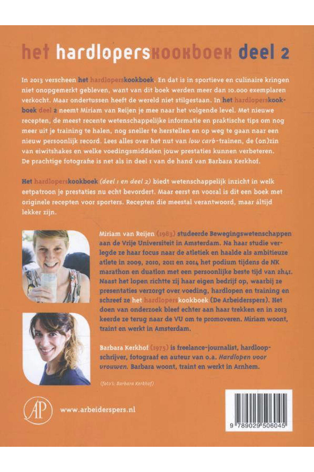 Miriam van Reijen Het hardloperskookboek wehkamp