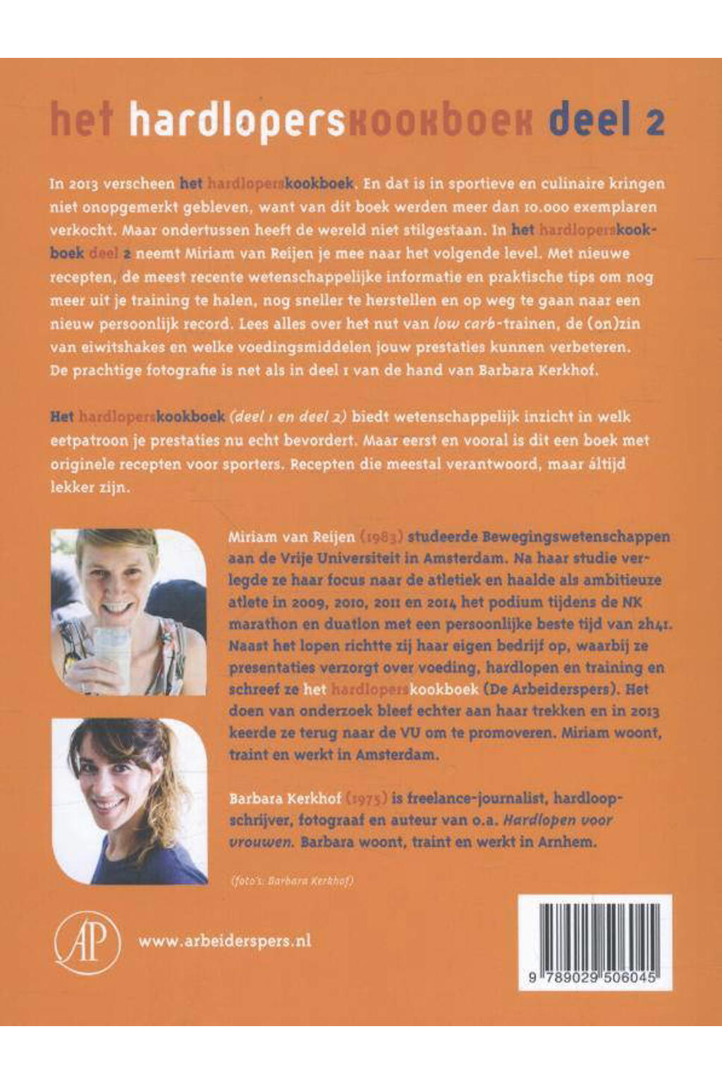 Miriam van Reijen Het hardloperskookboek wehkamp