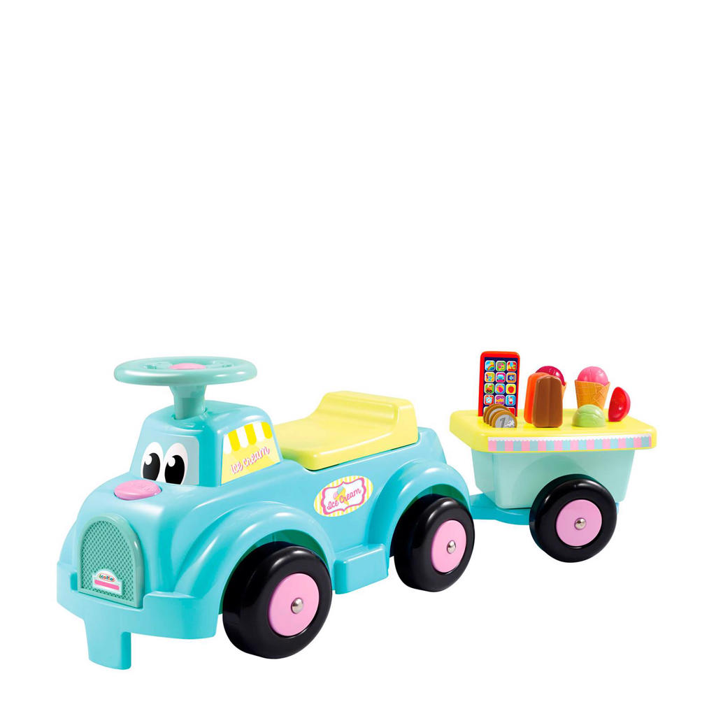 Ecoiffier ijswagen loopauto kopen? in huis wehkamp