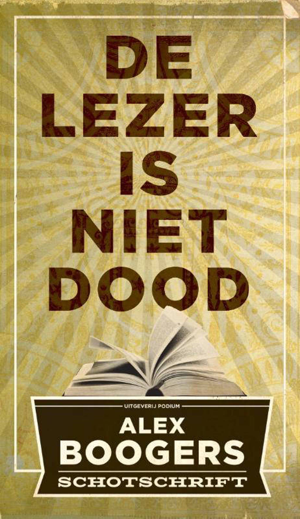 De lezer is niet dood (set van 5) - Alex Boogers