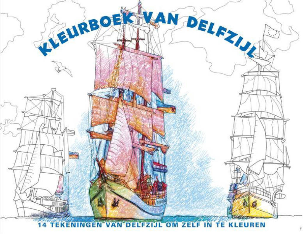 Kleurboek van Delfzijl