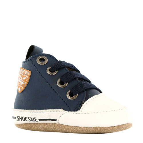 Shoesme Leren Babyschoenen Marine shoesme kopen in de aanbieding