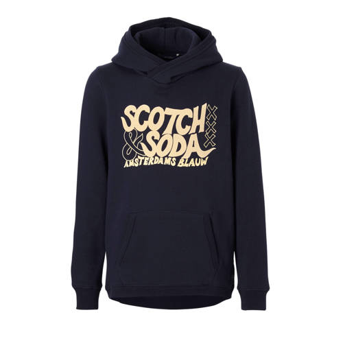 Scotch Soda Sweatvest Donkerblauw scotch soda kopen in de aanbieding