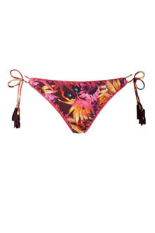 Mix & Match strikbroekje in all over print roze