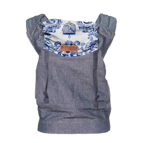 Bykay Click Carrier Draagzak Reversible Dark Jeansdelfy bykay kopen in de aanbieding Bykay Click Carrier Draagzak Reversible Dark Jeansdelfy bykay kopen in de aanbieding