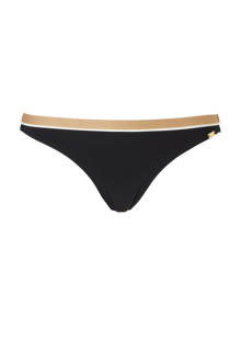 Mix & Match bikinibroekje zwart/goud