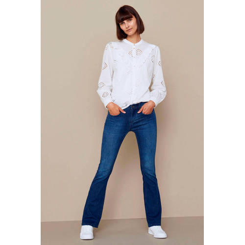 Lois regular waist flared jeans teal stone afbeelding