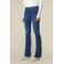 Lois regular waist flared jeans teal stone