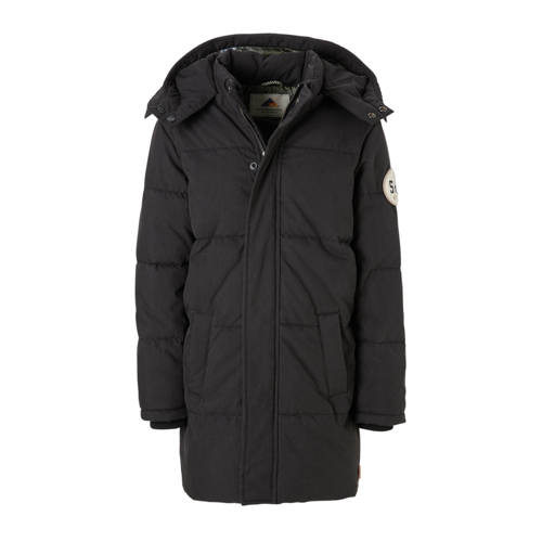 Scotch Soda Parka Antraciet scotch soda kopen in de aanbieding