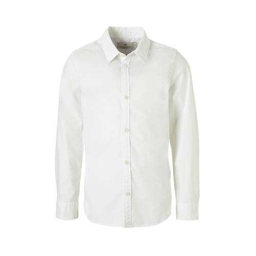 Scotch Soda Slim Fit Overhemd Wit scotch soda kopen in de aanbieding