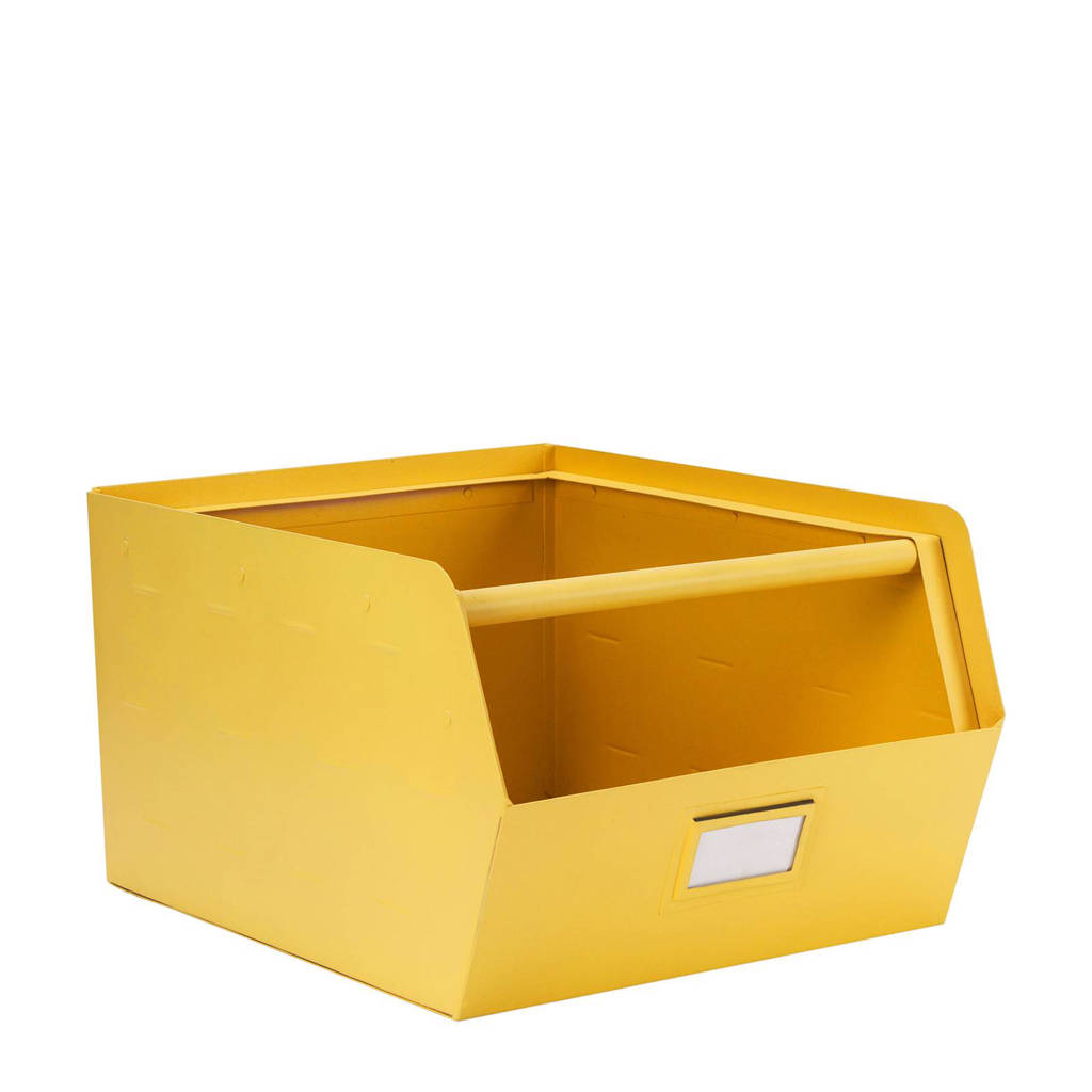 Kidsdepot metalen bak, Geel