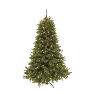 verlichte kerstboom Forest Frosted (h215 x Ø140 cm)