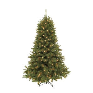 verlichte kerstboom Forest Frosted (h215 x Ø140 cm)