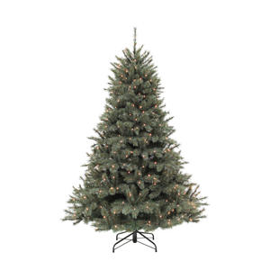 verlichte kerstboom Forest Frosted (h155 x Ø119 cm)