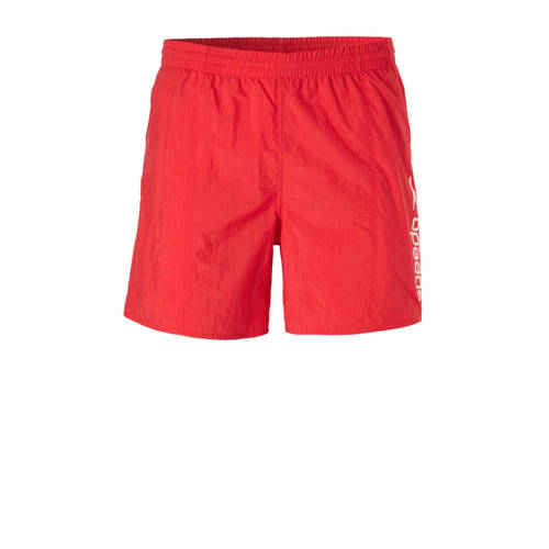 Speedo Zwemshort Met Printopdruk Rood speedo kopen in de aanbieding