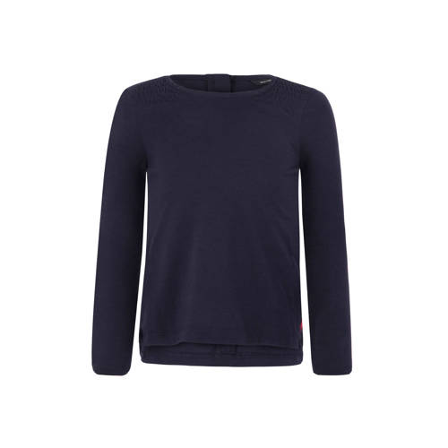 Marc Opolo Longsleeve Donkerblauw marc opolo kopen in de aanbieding