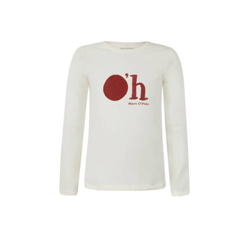 Marc Opolo Longsleeve Met Tekstopdruk marc opolo kopen in de aanbieding