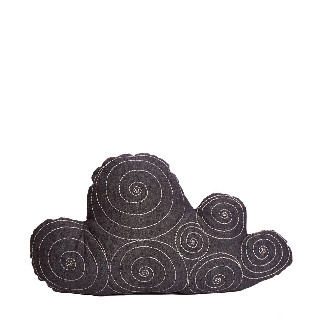 Roommate sierkussen Cloud (64x40 cm), Antraciet