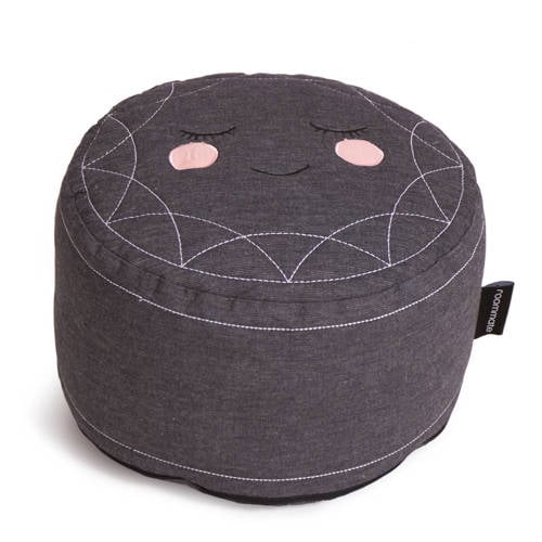 Roommate Poef O37 Cm Antraciet roommate kopen in de aanbieding