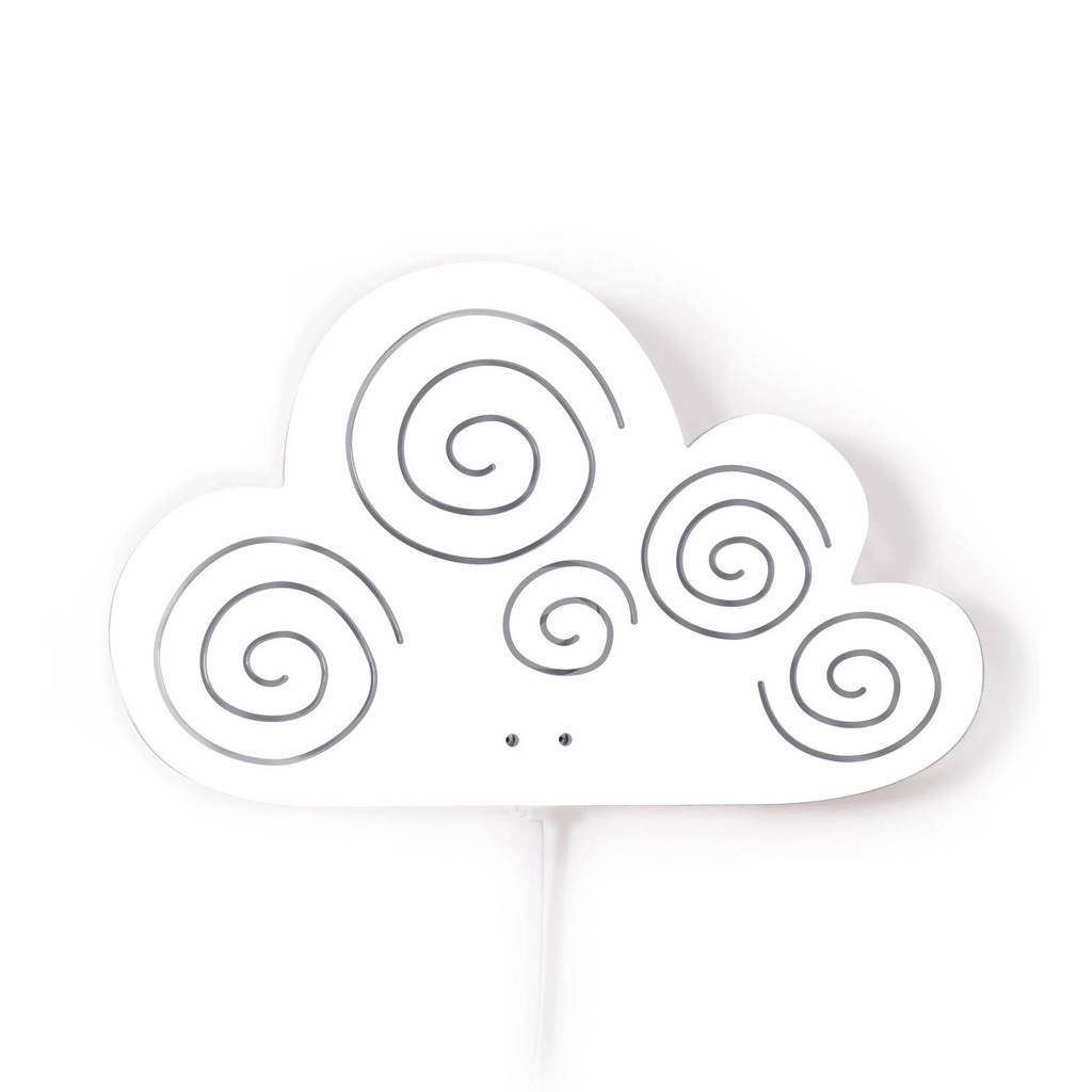 Roommate Cloud wandlamp wit, Wit