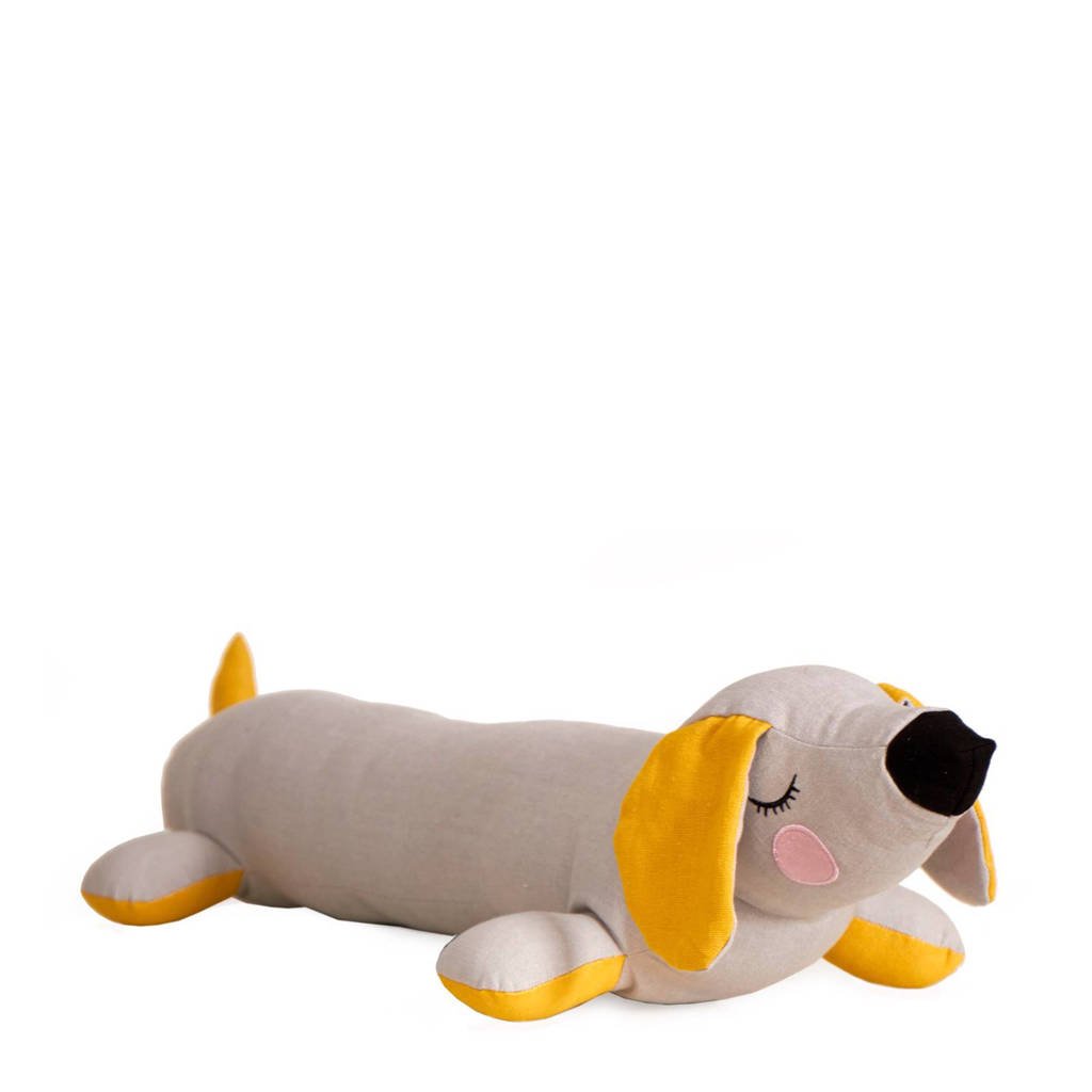 Roommate sierkussen Lazy Dog (25x55 cm), Grijs