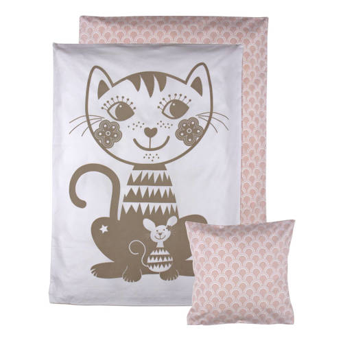 Roommate Soulmate Cat Baby Dekbedovertrek 70X100 roommate kopen in de aanbieding Roommate Soulmate Cat Baby Dekbedovertrek 70X100 roommate kopen in de aanbieding