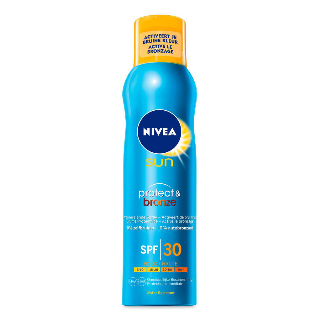 NIVEA SUN Protect & Bronze Beschermende Vernevelende Spray SPF30 200ml