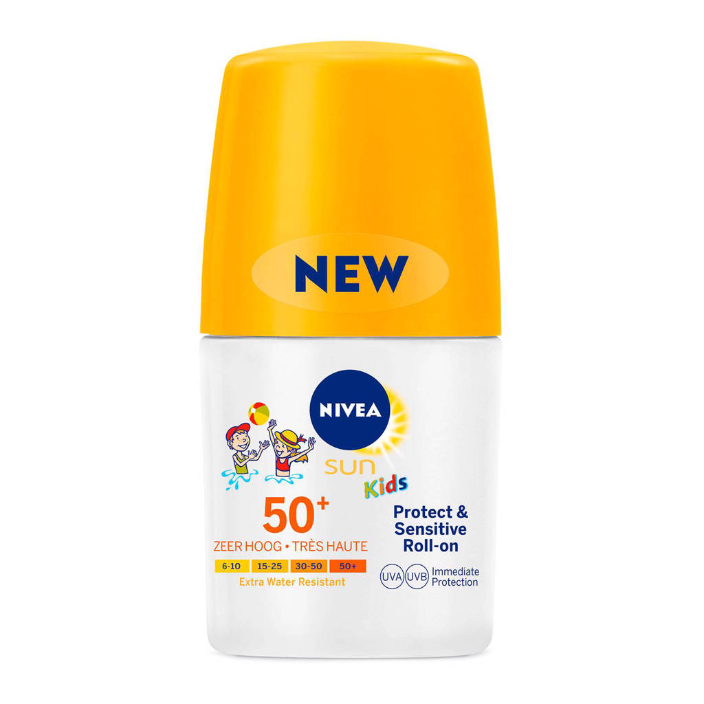 NIVEA SUN Kids Protect & Sensitive Roll-On SPF50+ 50ml