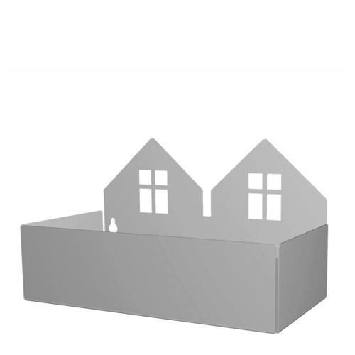 Roommate Twin House Opbergbak Grijs roommate kopen in de aanbieding