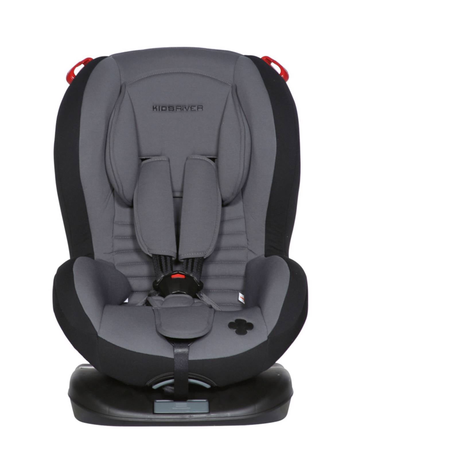 Kidsriver Evi Isofix autostoel groep 1/2 antraciet | wehkamp