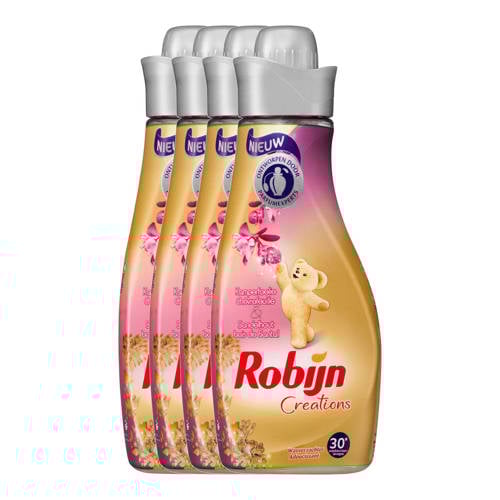 Robijn Creations Wasverzachter Kamperfoelie Sandelhout 120 Wasbeurten Vloeibaar robijn kopen in de aanbieding