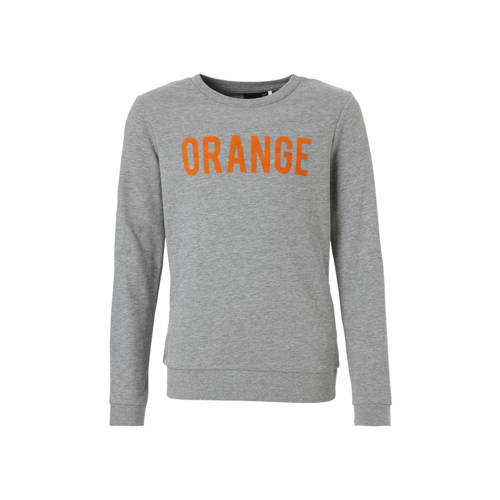 Lmtd Sweater Olilli Met Tekst Grijs lmtd kopen in de aanbieding