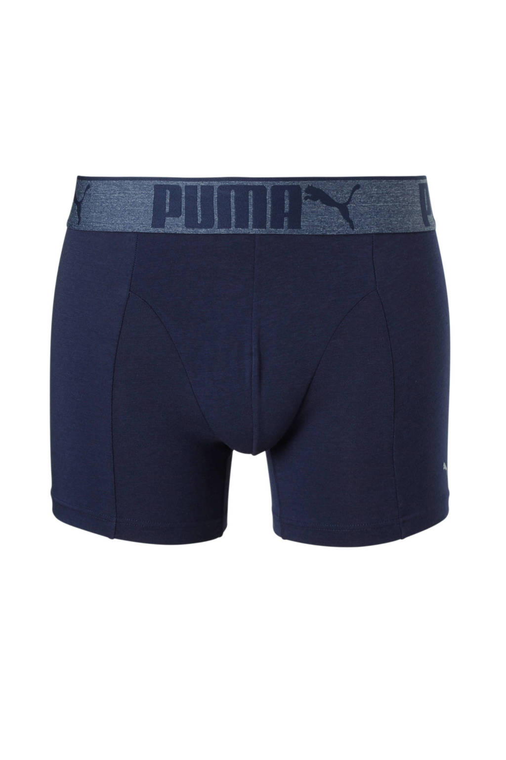 Puma Bodywear boxershort marineblauw, Marine / grijs