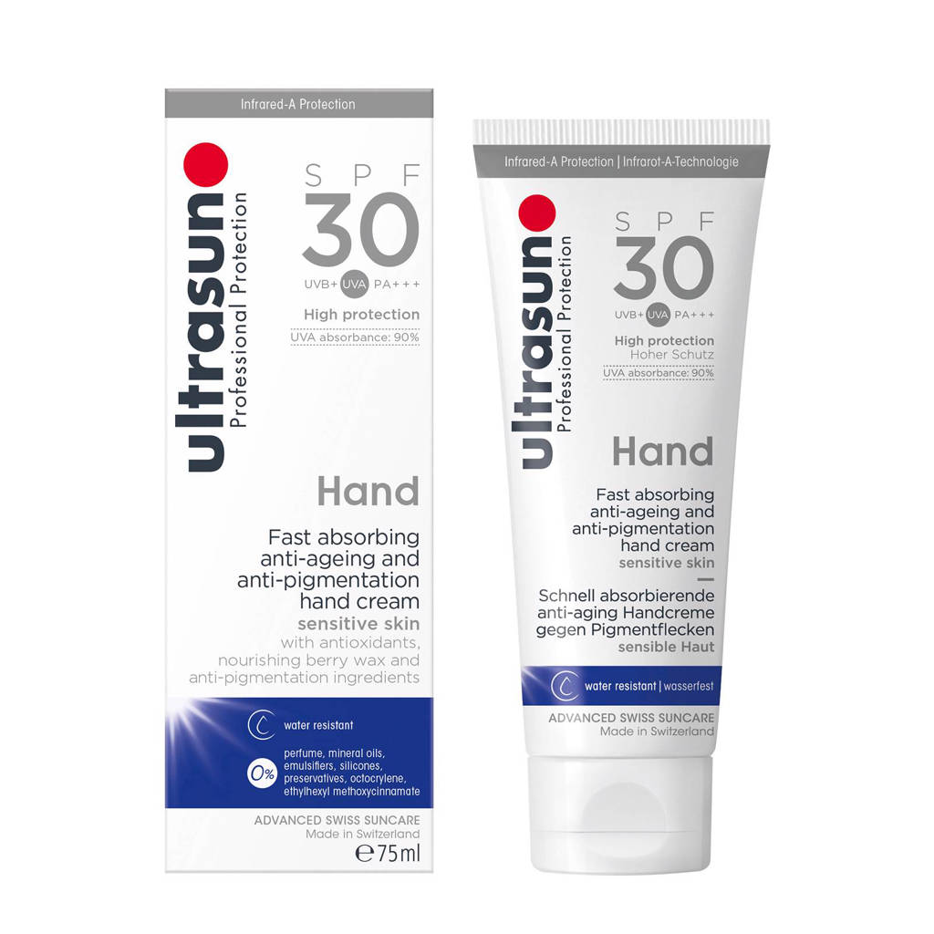Ultrasun Hand Anti-Pigmentatie zonnebrandcrème SPF30 - 75ml