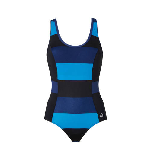 Tweka Badpak Met Kleurvlakken Zwartblauw tweka kopen in de aanbieding