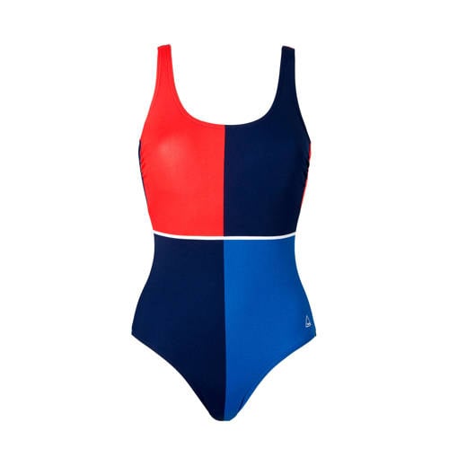 Tweka Badpak Met Kleurvlakken Blauw tweka kopen in de aanbieding