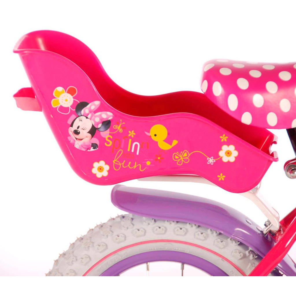 kinderfiets 16 inch minnie mouse