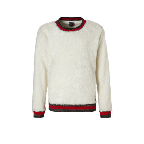 Petrol Industries Fluffy Sweater Ecru petrol industries kopen in de aanbieding