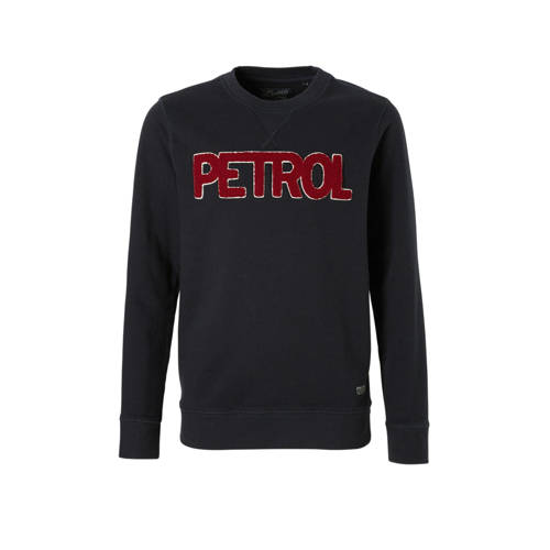 Petrol Industries Sweater Met Logo Donkerblauw petrol industries kopen in de aanbieding