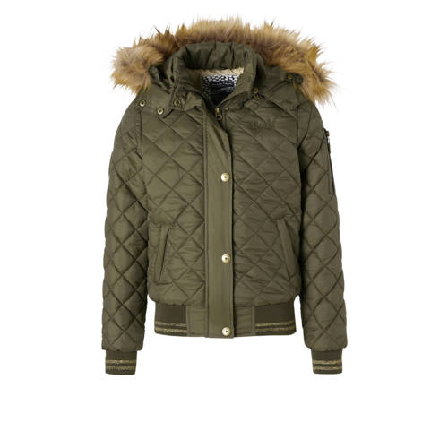 Petrol Industries Winterjas Kaki petrol industries kopen in de aanbieding