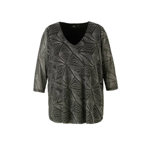 Zizzi Blouse Met Glitters zizzi kopen in de aanbieding