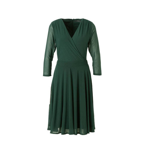 Esprit Women Collection Gestipte Mesh Jurk esprit kopen in de aanbieding