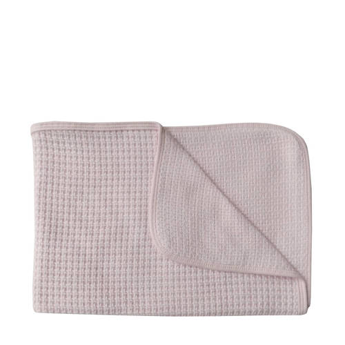 Bamboom Soft Stone Ledikantdeken 100X150 Cm Roze bamboom kopen in de aanbieding