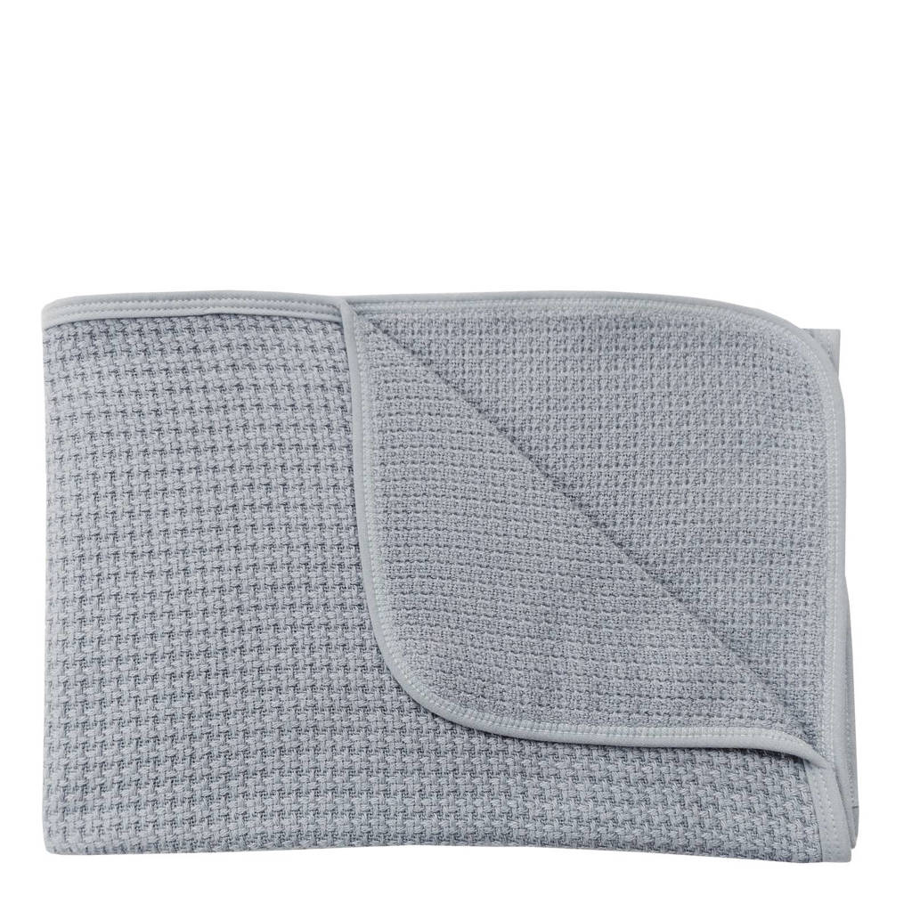 Bamboom Soft Stone wiegdeken 75x100 cm grijs, Grijs