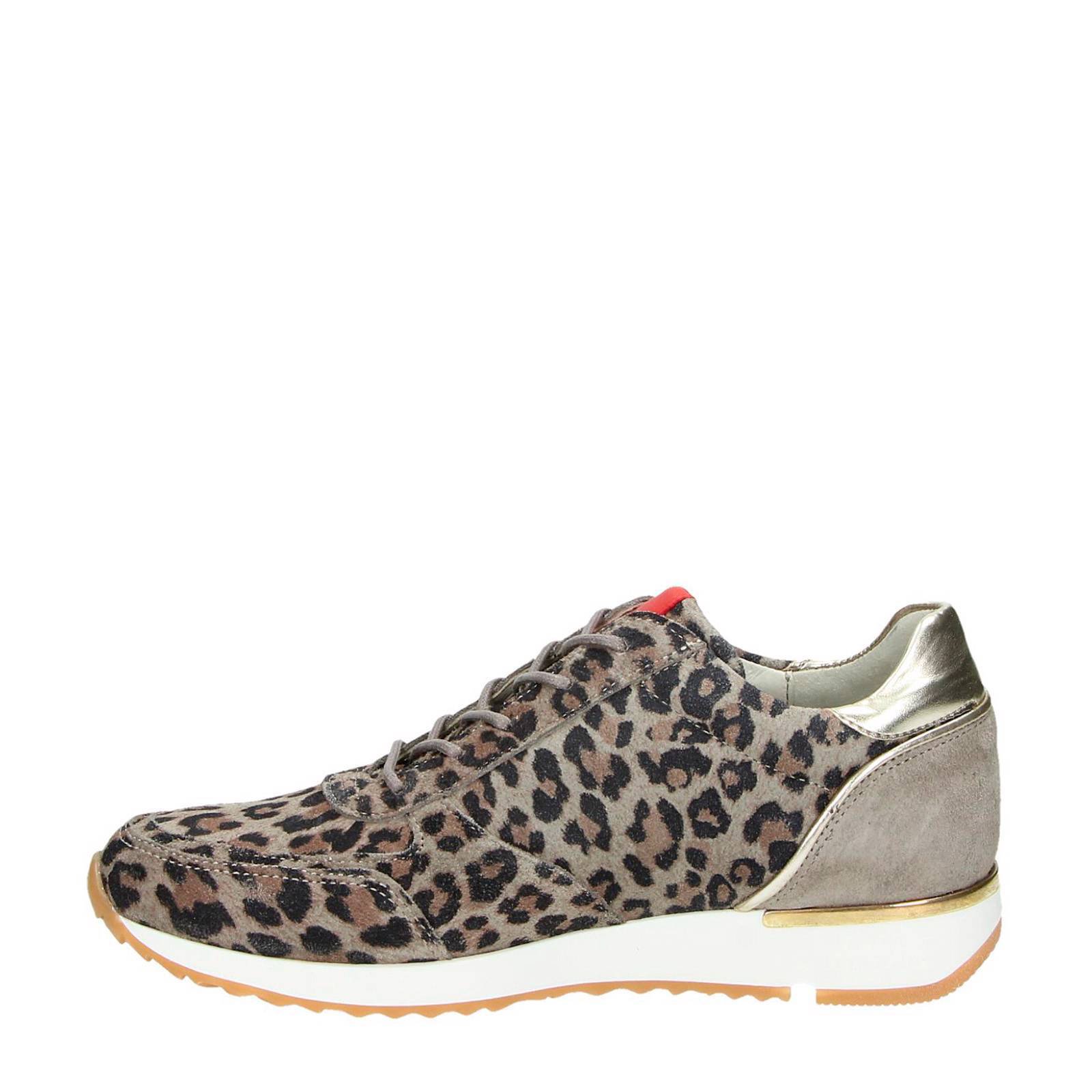 Ongekend Aqa suède sneakers met luipaardprint | wehkamp SQ-89