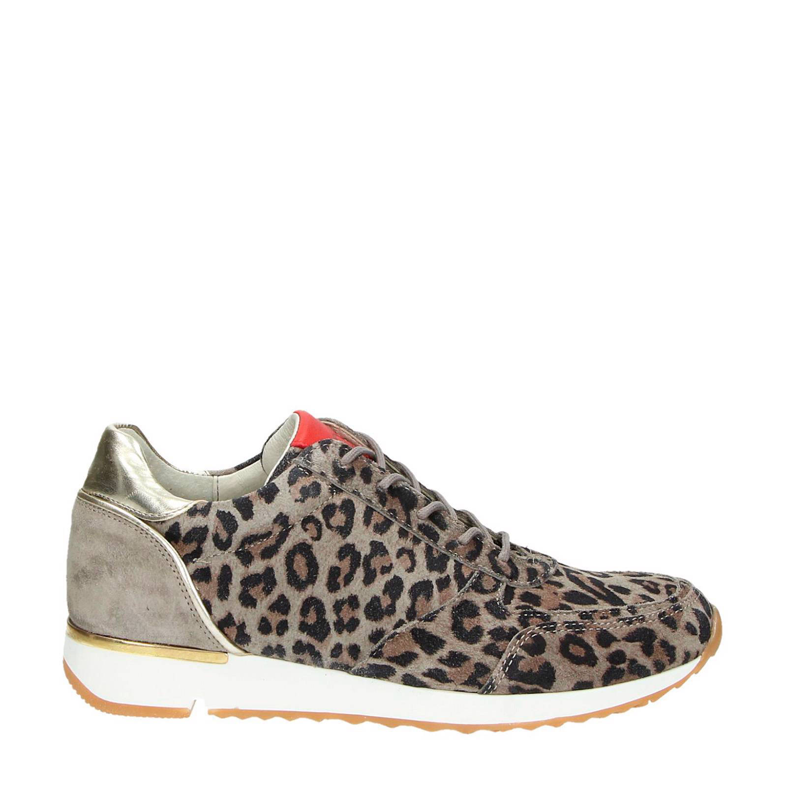 Sneakers discount met luipaardprint