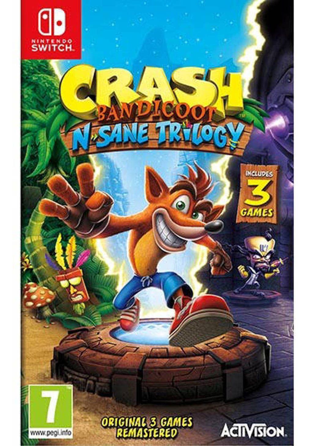 Crash Bandicoot - Nsane trilogy  (Nintendo Switch)