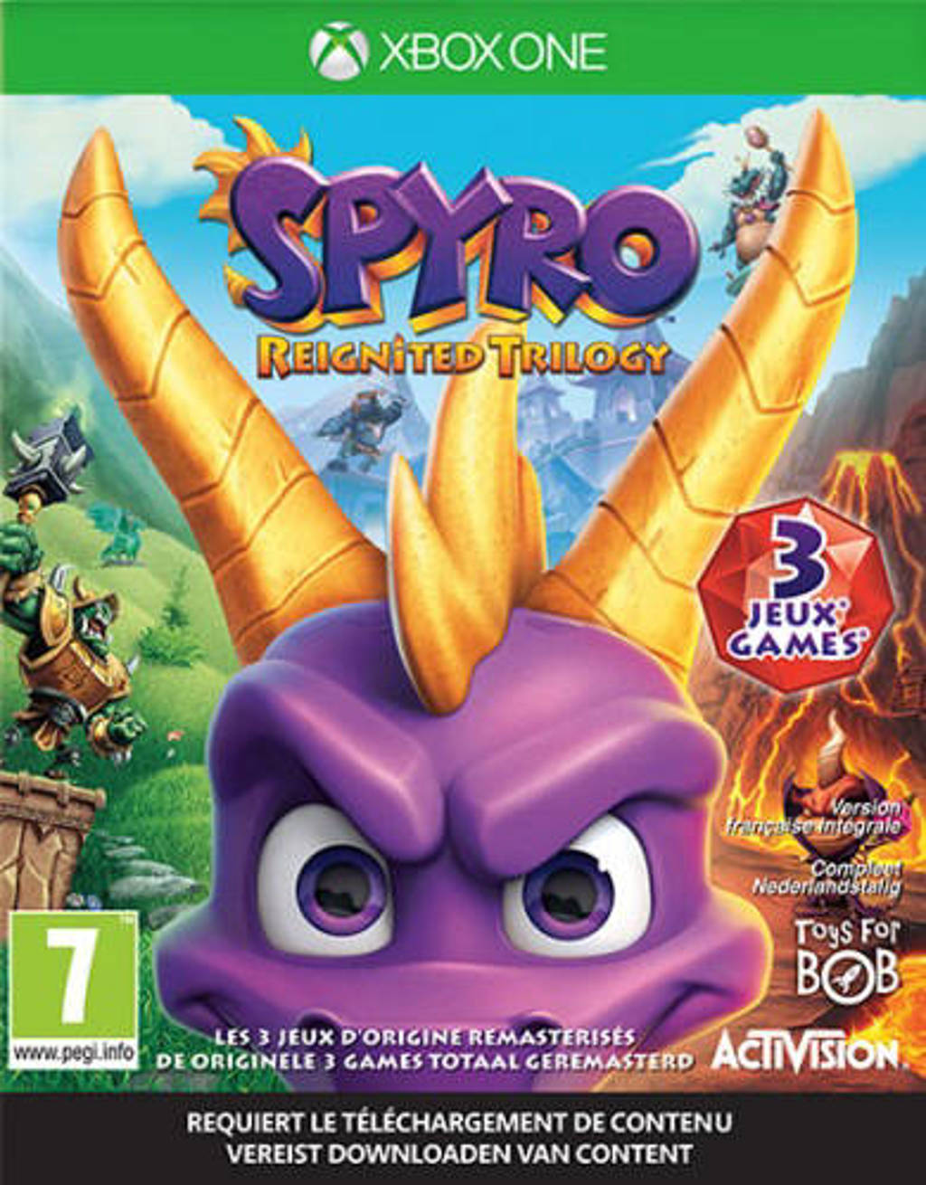 Spyro – Trilogy reignited (Xbox One), Microsoft X-Box One